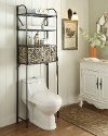 Black Metal Storage Space Saver with 2 Baskets - Windsor