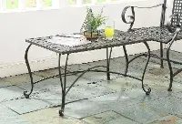 Metal Outdoor Patio Coffee Table - Ivy League