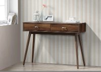 Mid Century Walnut Brown Desk