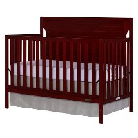 Cherry 5-in-1 Convertible Crib - Cape Cod-4