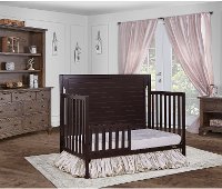 Mocha 5-in-1 Convertible Crib - Cape Cod