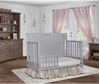 Pebble Gray 5-in-1 Convertible Crib - Cape Cod