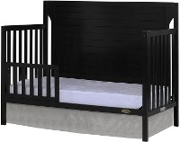 Black 5-in-1 Convertible Crib - Cape Cod-5