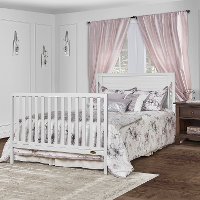 White 5-in-1 Convertible Crib - Cape Cod-4