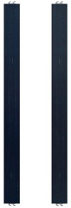 812-DN Navy Full Size Bed Rails for Convertible Crib - Universal
