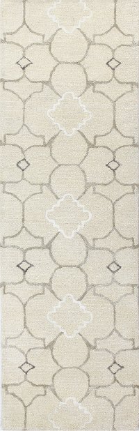 3 x 8 Runner Ivory Area Rug - Greenwich