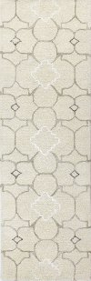 Ivory 8 Foot Runner Rug - Greenwich
