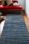 Azure Blue 8 Foot Runner Rug - Greenwich-2