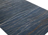 8 x 10 Large Azure Blue Rug - Greenwich