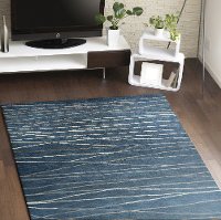 8 x 10 Large Azure Blue Rug - Greenwich-2