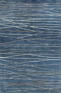 8 x 10 Large Azure Blue Rug - Greenwich-3