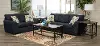 Hannah Dark Blue 5 Piece Living Room Set