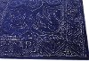 5 x 8 Medium Navy Blue Rug - Venezia