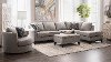 Slate Gray 2 Piece Sectional Sofa with RAF Chaise - Emerson-2