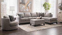 Slate Gray 2 Piece Sectional Sofa with RAF Chaise - Emerson-2