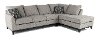 Slate Gray 2 Piece Sectional Sofa with RAF Chaise - Emerson-3