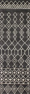 3 x 8 Runner Charcoal Gray Area Rug - Chelsea