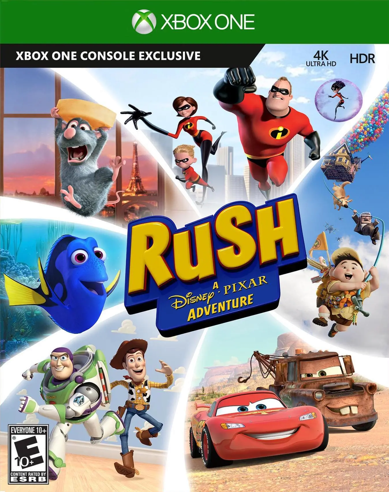 XB1 MIC GYN001 Rush: Disney + Pixar Adventure - Xbox One-1