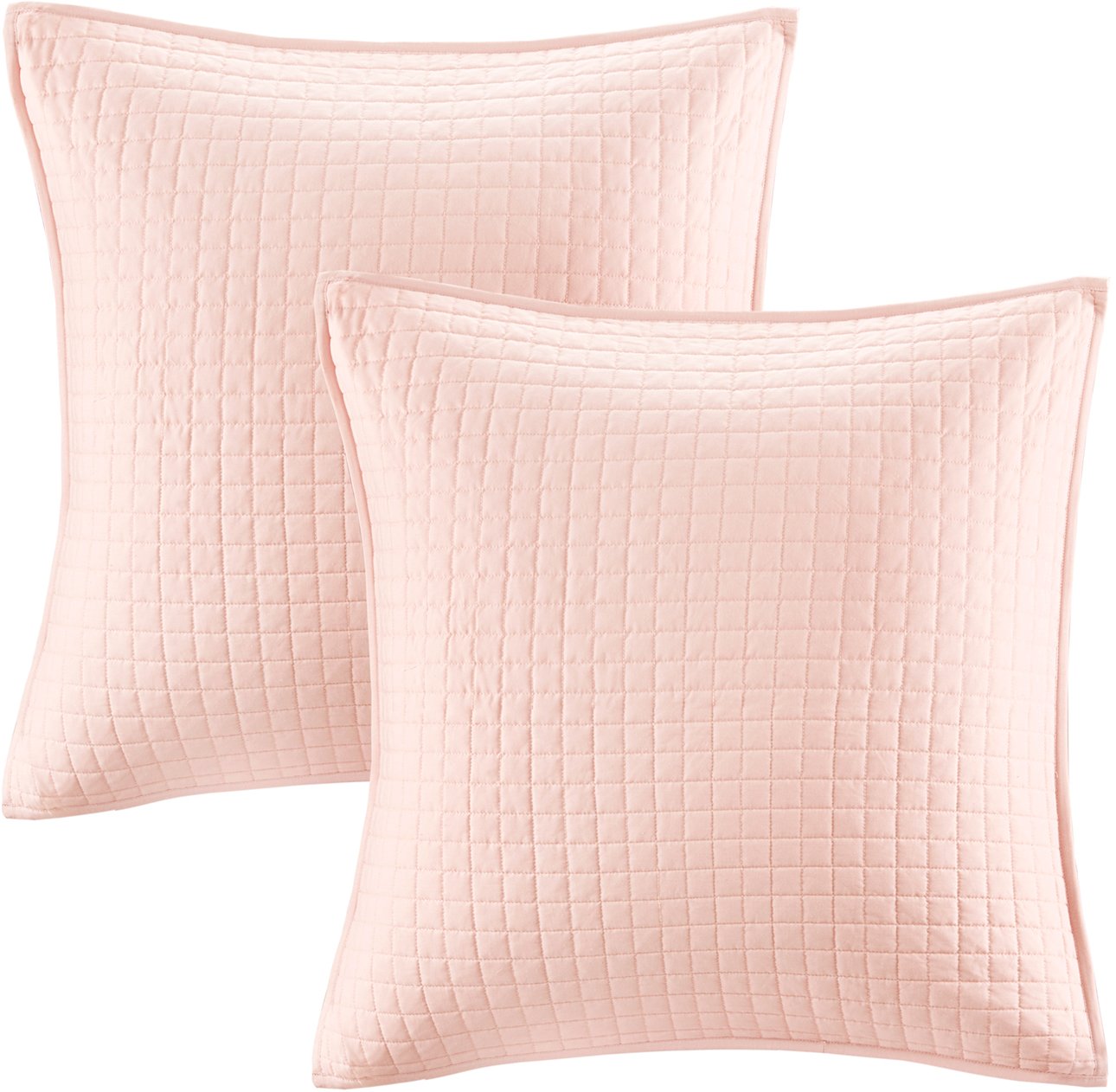 Pink Twin 5 Piece Brooklyn Cotton Jacquard Duvet Bedding Collection-4