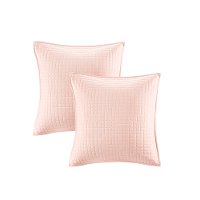 Pink Queen 7 Piece Brooklyn Cotton Jacquard Duvet Bedding Collection-4