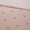 Pink Queen 7 Piece Brooklyn Cotton Jacquard Duvet Bedding Collection-8