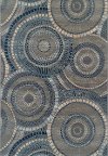 5 x 7 Medium Indigo Indoor-Outdoor Rug - St Croix