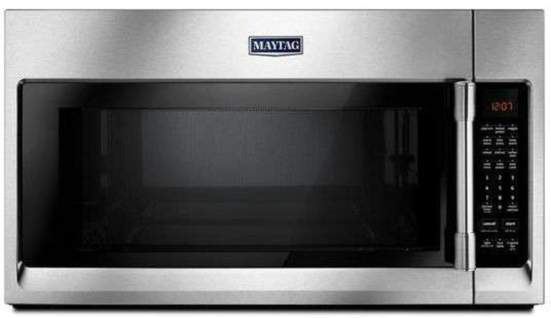 Maytag Over The Range Microwave 2 1 Cu Ft Stainless Steel Rc Mmv5220fz Maytag Over The Range Microwave 2 1 Cu Ft Stainless Steel