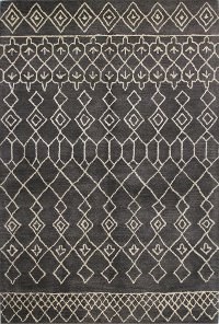 5 x 8 Medium Charcoal Gray Area Rug - Chelsea
