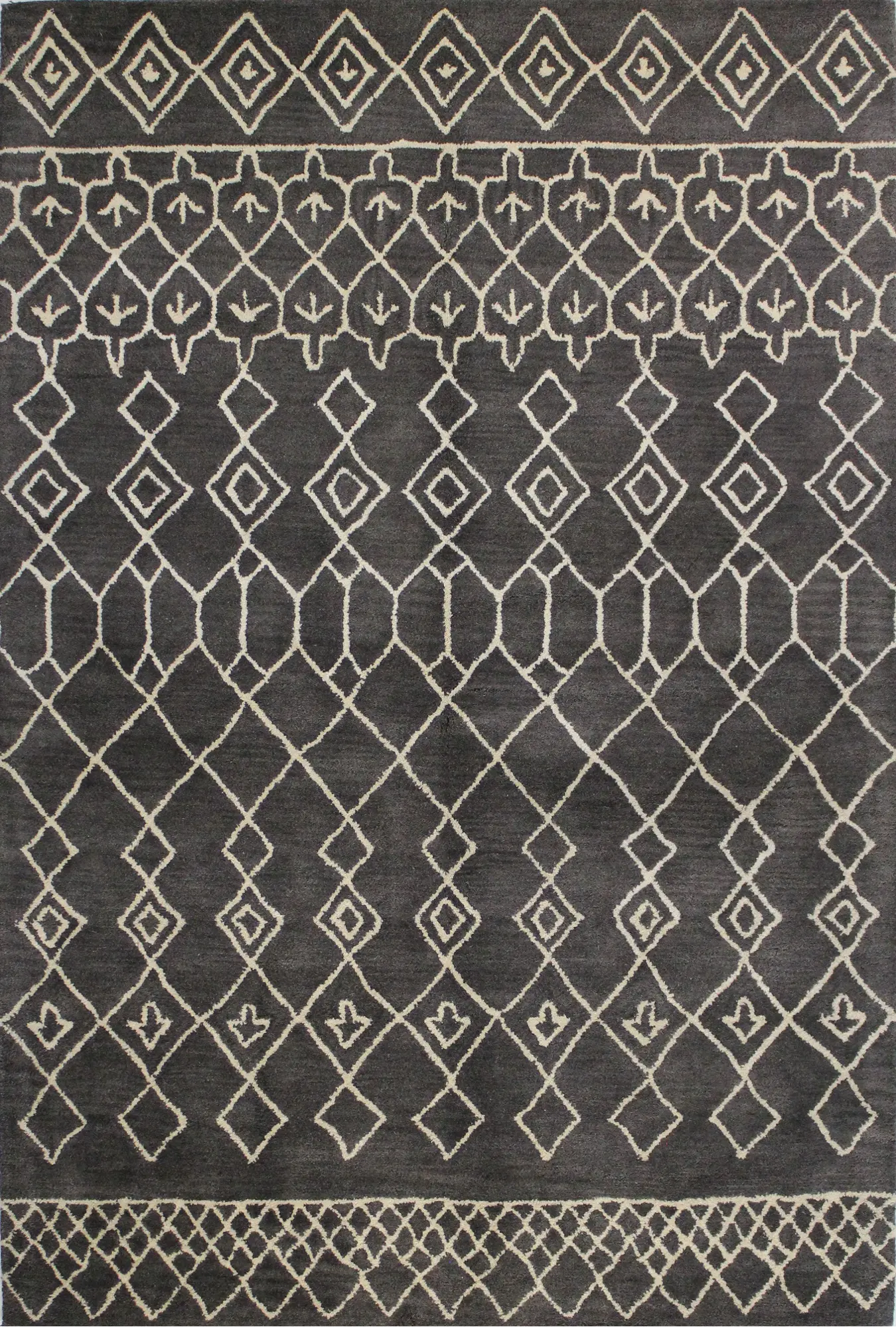 9 x 12 X-Large Charcoal Gray Area Rug - Chelsea-1