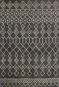 9 x 12 X-Large Charcoal Gray Area Rug - Chelsea