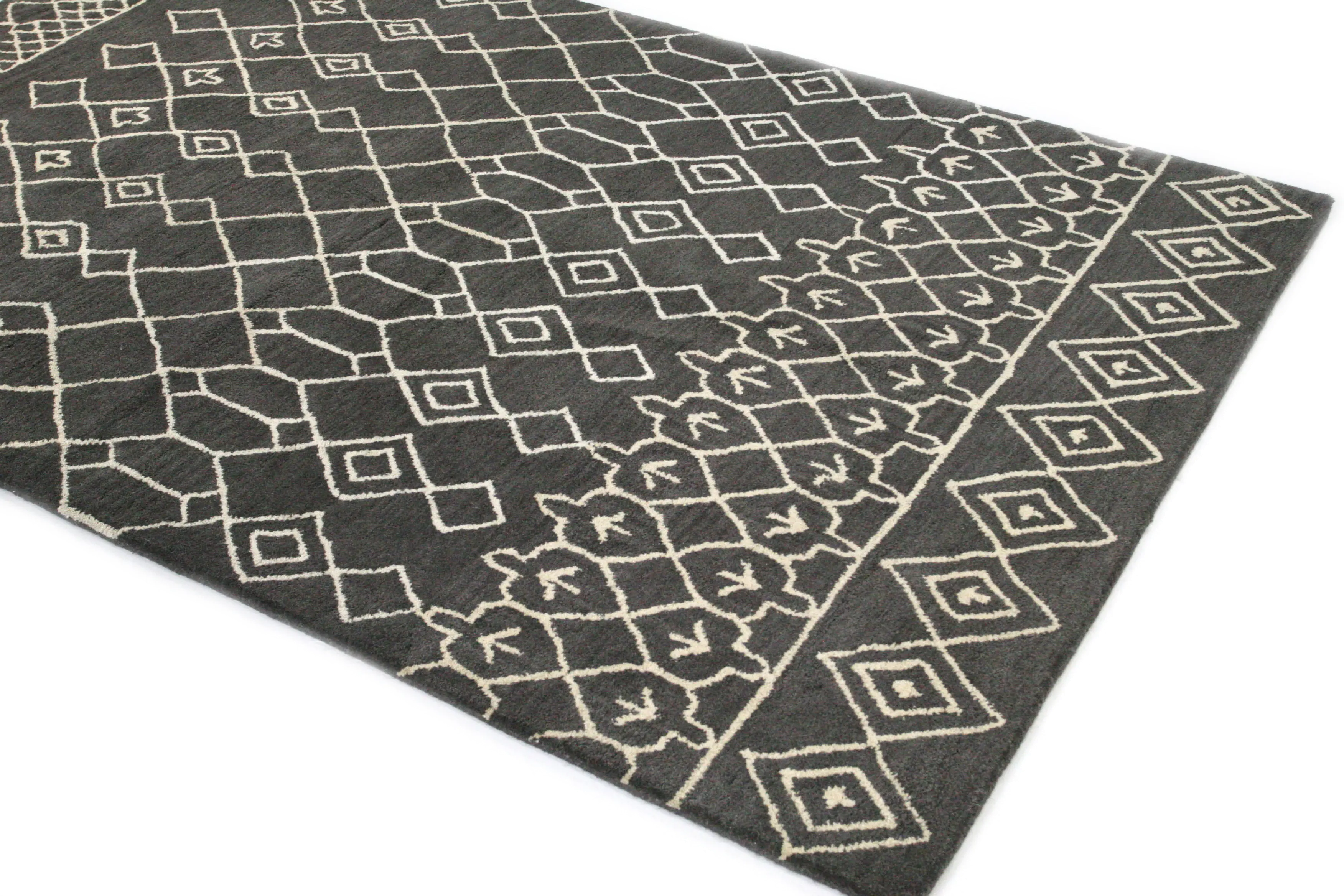 9 x 12 X-Large Charcoal Gray Area Rug - Chelsea-2