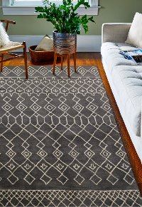 9 x 12 X-Large Charcoal Gray Area Rug - Chelsea-3