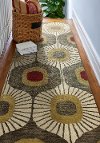Mocha Brown 8 Foot Runner Rug - Chelsea