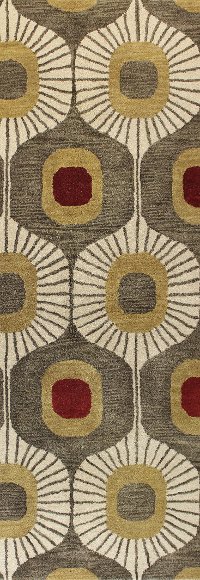 Mocha Brown 8 Foot Runner Rug - Chelsea-2
