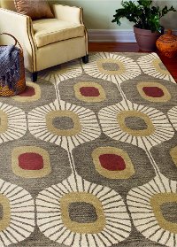 5 x 8 Medium Mocha Brown Area Rug - Chelsea-3