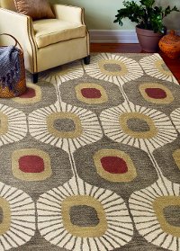 8 x 10 Large Mocha Brown Area Rug - Chelsea-2