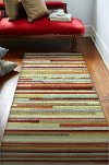 Multi-Colored 8 Foot Runner Rug - Chelsea