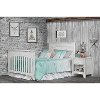 831-AM Antique Grey Mist 5 in-1 Convertible Crib - Santa Fe -2
