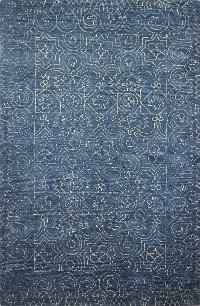 R120-AZ-5X7.6-CL133 5 x 8 Medium Azure Blue Rug - Venezia-3