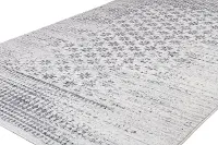 Everek 5 x 8 Gray and Ivory Area Rug