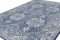 9 x 12 X-Large Dark Blue Rug - Everek-2