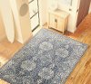 9 x 12 X-Large Dark Blue Rug - Everek-3