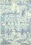 8 x 10 Large Ivory and Blue Rug - Everek-3