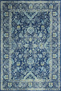 4 x 6 Small Dark Navy Blue Rug - Everek