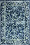 E110-DKBL-4X6-5394A Everek Navy Blue 4 x 6 Rug