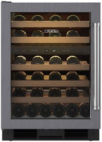 UW-24A/O-LH Sub-Zero Under Counter Wine Cooler - Panel Ready, Left Hinge, High Altitude Glass