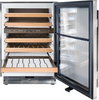 UW-24A/O-LH Sub-Zero Under Counter Wine Cooler - Panel Ready, Left Hinge, High Altitude Glass-4