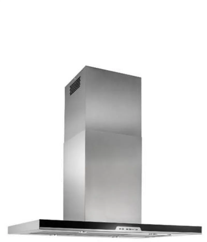 IC34IQ100SB Best 40 Inch Eclisse Island Chimney - Stainless Steel-1