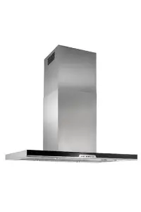 IC34IQ100SB Best 40 Inch Eclisse Island Chimney - Stainless Steel
