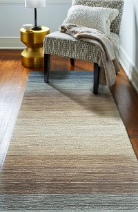Light Blue 8 Foot Runner Rug - Contempo-2